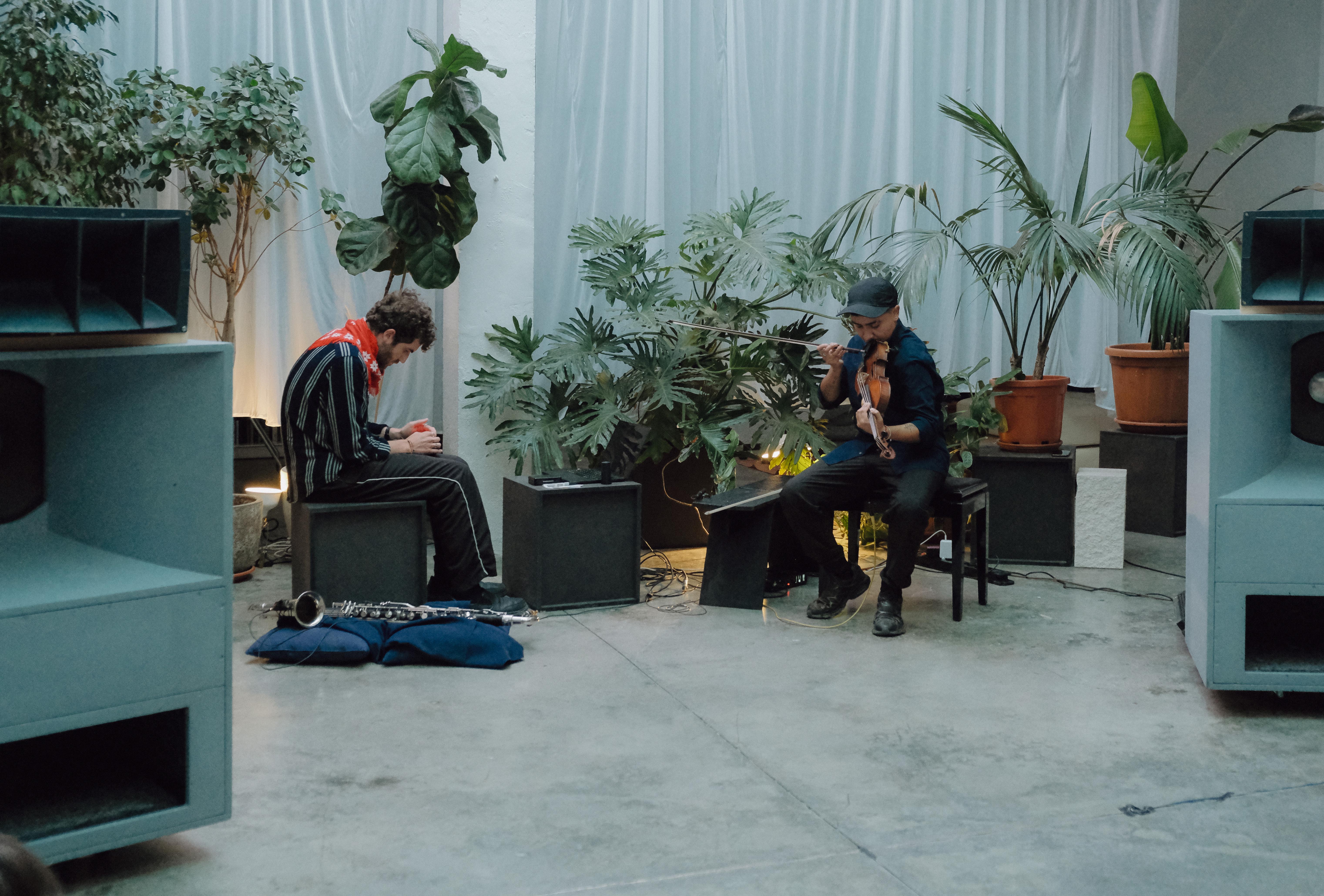 Institute for Postnatural Studies, activity: TENDER RADIO LAUNCH: NICOLAS JAAR & ELI WEWENTXU (hero landscape)