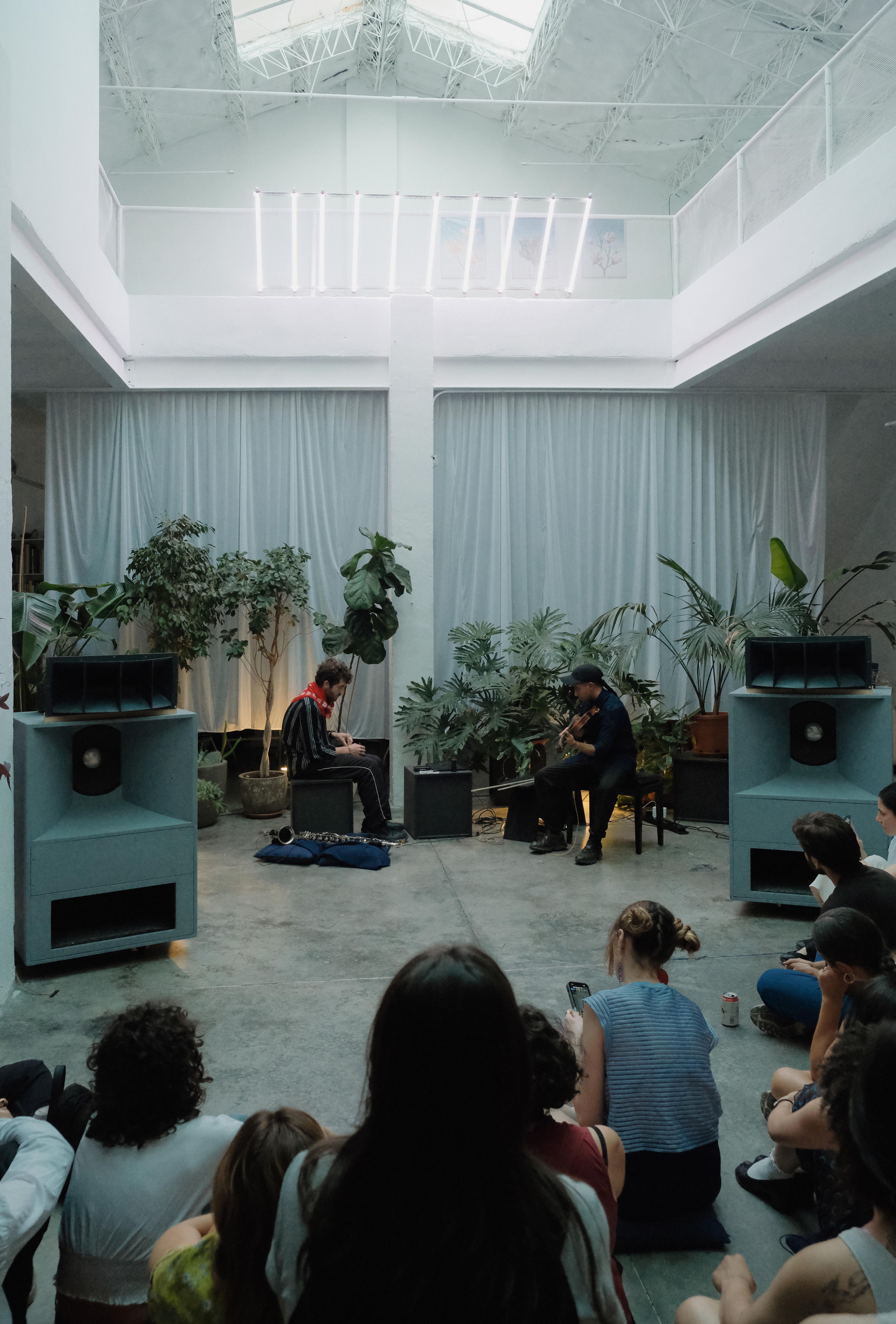 Institute for Postnatural Studies, activity: TENDER RADIO LAUNCH: NICOLAS JAAR & ELI WEWENTXU (hero portrait)